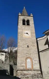 Campanile - Parrocchiale dell' Assunta a Etroubles