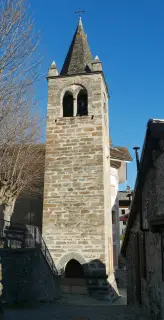 Campanile - Parrocchiale dell' Assunta a Etroubles