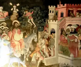 Affreschi - Chiesa di Santa Maria al Castello a Manta