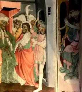 Affreschi - Chiesa di Santa Maria al Castello a Manta