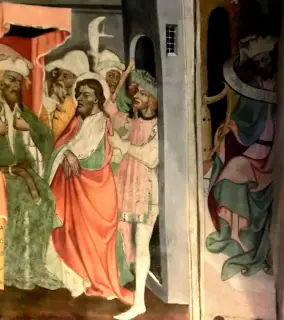 Affreschi - Chiesa di Santa Maria al Castello a Manta