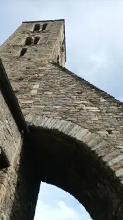 Affreschi in facciata - Chiesa o Cappella di Sainte-Marie Madeleine de Villa a GressanFrazione La Madeleine