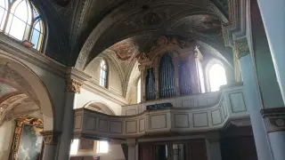 Cantoria e organo - Parrocchiale di San Pietro in Vincoli a Lanzo Torinese