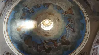 Cupola affrescata - Parrocchiale di San Pietro in Vincoli a Lanzo Torinese