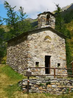 Facciata - Cappella della Madonna della Neve a Briga AltaFrazione Upega
