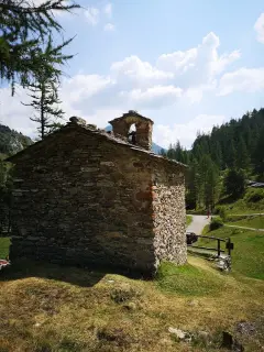 Retro - Cappella della Madonna della Neve a Briga AltaFrazione Upega