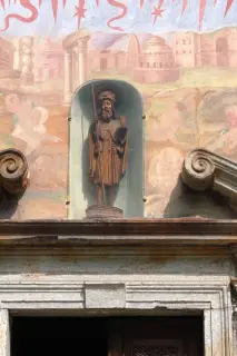 Statua San Giacomo - Parrocchiale di San Giacomo Maggiore a Issime