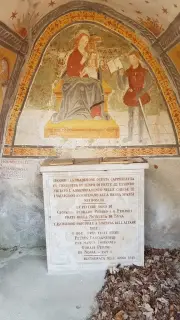 Madonna col Bambino - Cappella della Peste a Ceres