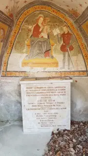 Madonna col Bambino - Cappella della Peste a Ceres