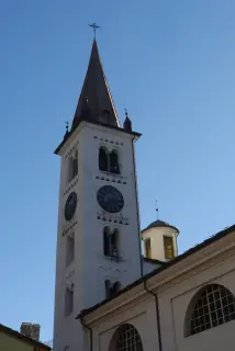 Campanile - Parrocchiale di San Cassiano e San Tommaso di Canterbury a La Salle