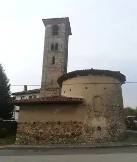 Campanile e fianco - Cappella di San Martino a Valperga