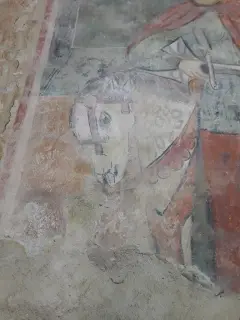 San Martino particolare - Chiesa Cimiteriale di San Martino a Montafia