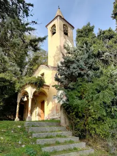 Vista - Chiesa di San Silvestro in Castro a BrionaFrazione Proh
