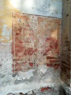 Tracce di affresco - Chiesa di San Silvestro in Castro a BrionaFrazione Proh