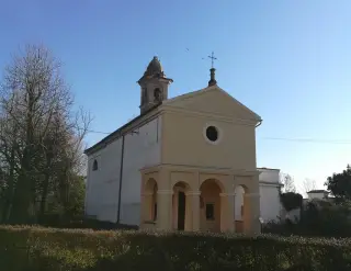 Vista - Cappella della Madonna del Ceppo o della Consolata a Morano Sul Po