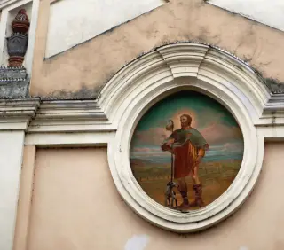 San Rocco in facciata - Chiesa di San Rocco a Alessandria