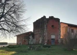Vista - Pieve di Santa Maria in Camoieda a Castellazzo Novarese