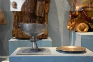 Calice con Patena XII secolo - Parrocchiale della Vergine Assunta a Morgex