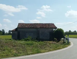 Fianco e abside - Oratorio di Sant'Antonio Abate a BrionaFrazione Orcetto