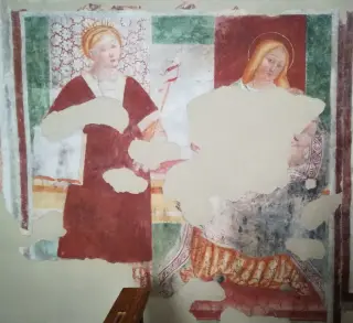 Santi - Chiesa della Madonna della Neve o San Pietro a CureggioFrazione Marzalesco