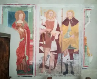 Santi - Chiesa della Madonna della Neve o San Pietro a CureggioFrazione Marzalesco