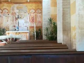 Affreschi - Chiesa di San Gaudenzio al Cimitero a Boca