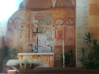 Affreschi - Chiesa di San Gaudenzio al Cimitero a Boca