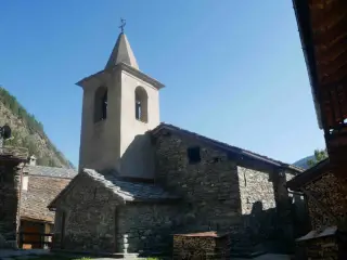 Campanile - Cappella di San Gregorio Magno e della Madonna della Neve a OllomontFrazione Vaud