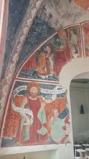 Affreschi - Ex Oratorio di San Martino a CasalinoFrazione Ponzana