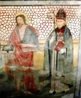 Affresco - Cappella di San Sebastiano a Sale San Giovanni