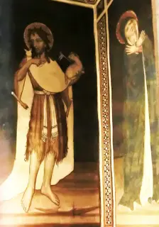 Affresco - Cappella del Castello a Manta