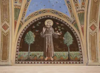 San Francesco - Chiesa di San Martino a CaltignagaFrazione Morghengo