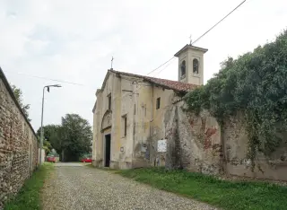Vista - Chiesa di San Martino a CaltignagaFrazione Morghengo