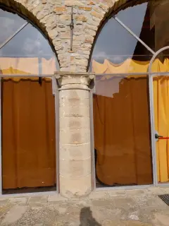 Colonna con capitello - Chiesa di Sant'Antonio Abate a Cavatore