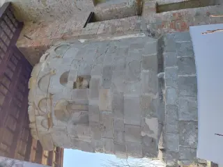 Abside Esterno - Oratorio di San Fortunato a MontegiocoFrazione Palazzo