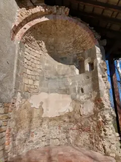 Abside Interno - Oratorio di San Fortunato a MontegiocoFrazione Palazzo