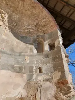 Abside Interno - Oratorio di San Fortunato a MontegiocoFrazione Palazzo