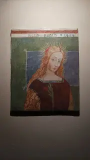 Affresco Beata Panacea - Parrocchiale di Sant'Antonio Abate a Quarona