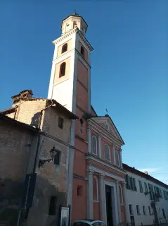 Vista - Chiesa della Santa Croce o Battuti Bianchi a Marene