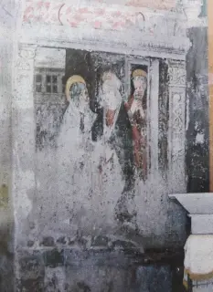 Affresco - Cappella della Madonna dei Sette Dolori a Osasio