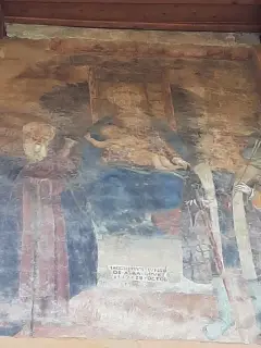 Madonna col Bambino e Santi - Casa di Via San Sebastiano a Lombriasco