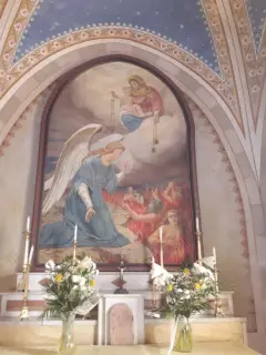 Affresco - Chiesa di San Pietro a Castagnole Piemonte