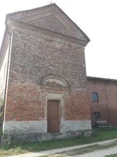 Facciata - Cappella di Santa Maria del Buonluogo a Castagnole Piemonte