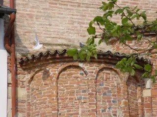 Abside, dettaglio - Chiesa di Santo Stefano a Castellazzo Bormida