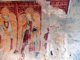 Santa (Agata o Apollonia) - Cappella di San Brizio a BuscaFrazione Morra San Giovanni