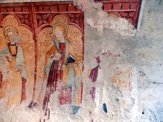 Santa (Agata o Apollonia) - Cappella di San Brizio a BuscaFrazione Morra San Giovanni