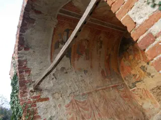 Affreschi di Santi - Cappella di San Brizio a BuscaFrazione Morra San Giovanni