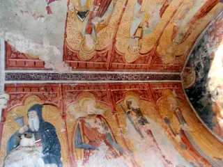 Affreschi di Santi - Cappella di San Brizio a BuscaFrazione Morra San Giovanni