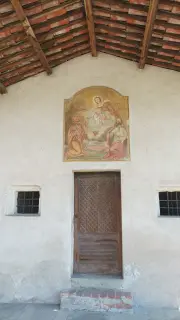Affresco - Cappella dei Santi Pietro e Paolo a MondovìFrazione Carassone