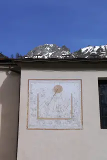 Orologio solare - Parrocchiale della Visitazione di Maria o Assunta a Rhêmes-Notre-Dame